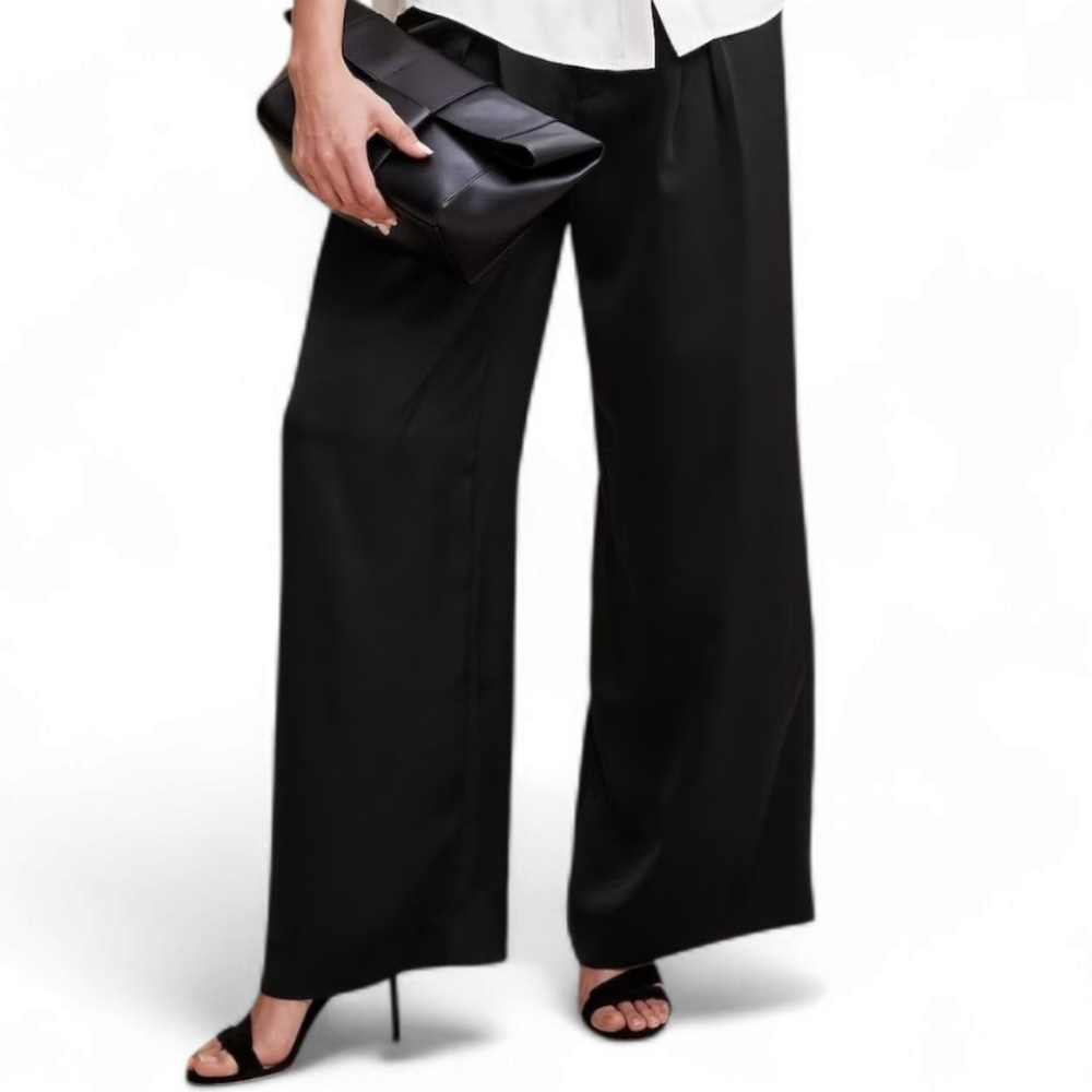 BANANA REPUBLIC Pleated Wide Leg